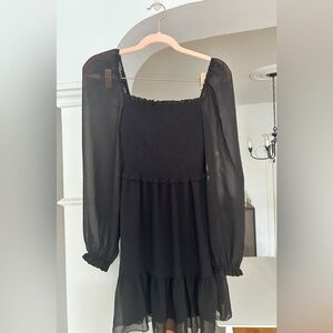 Wilfred Black Long Sleeve Dress